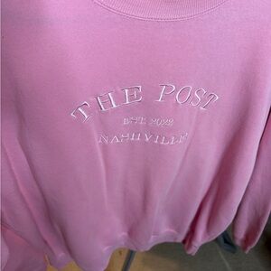 Ost Pink The Post Sweatshirt